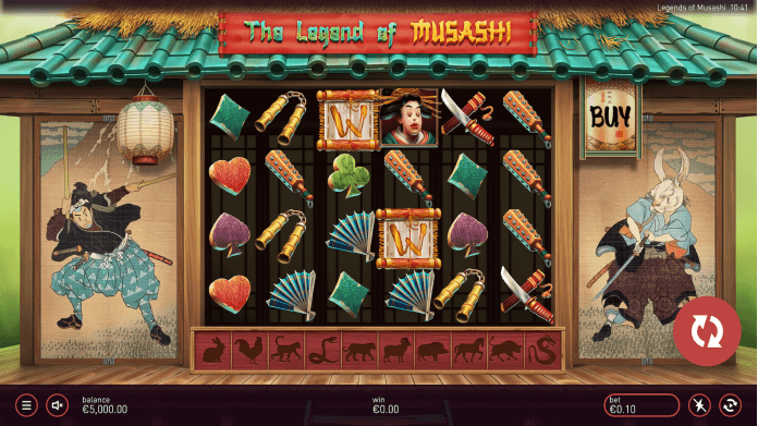 Слот-игра The Legend of Musashi