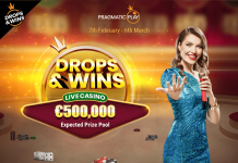 Drops&Wins Live Casino promotion