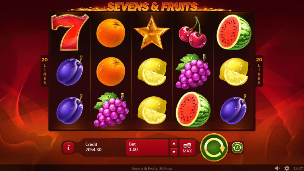 20 Slice Fruits