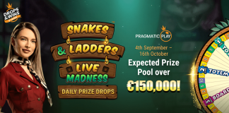 Snakes & Ladders Live Madness promotion