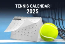 Tennis calendar 2025