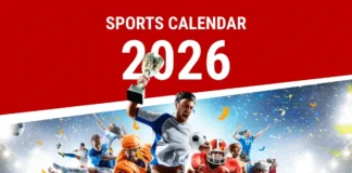 Sports Calendar 2026