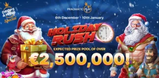 Holiday Rush promotion from Pragmatic Play