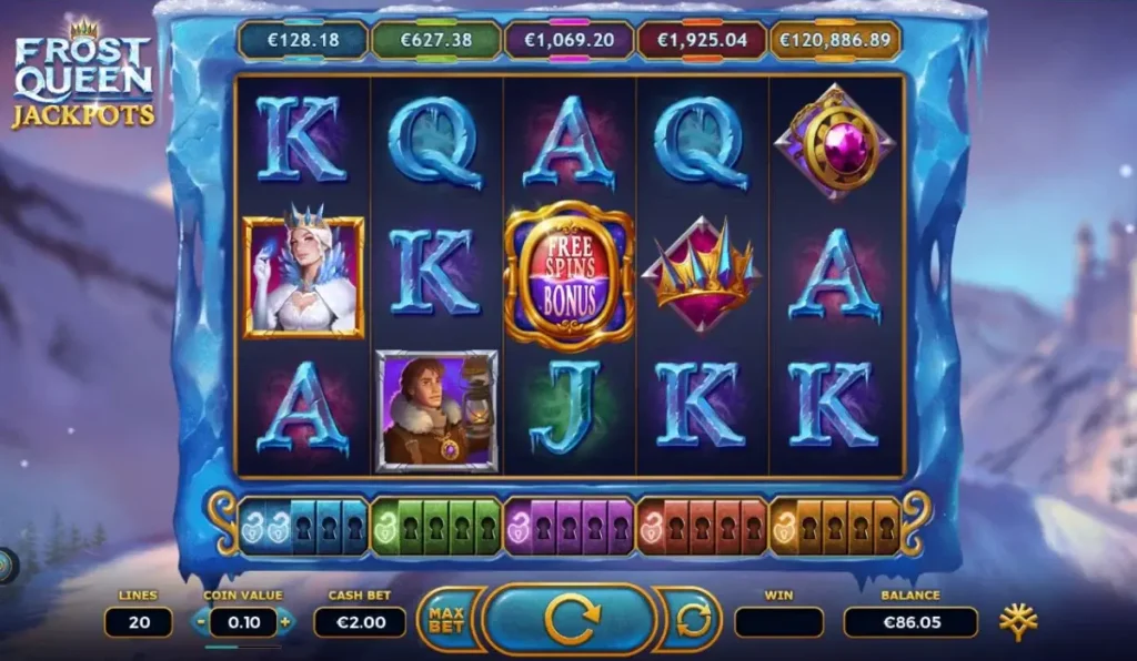 Frost Queen Jackpots jackpot slot game