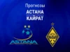 Прогноз Астана - Кайрат