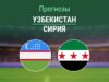 Прогноз Узбекистан - Сирия
