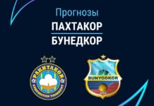 Прогноз Пахтакор - Бунедкор